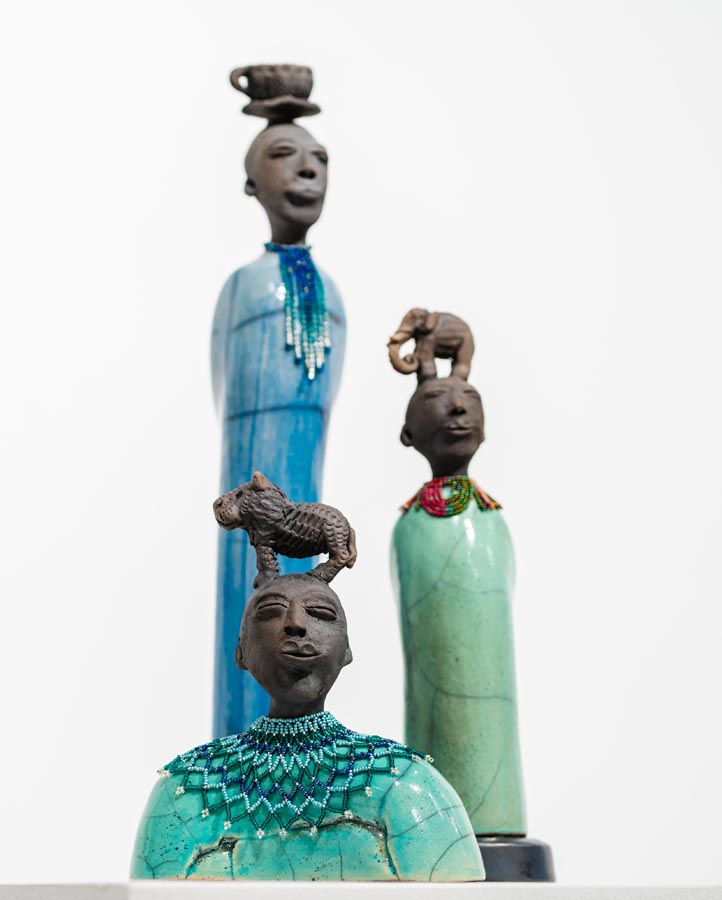 Biophilia_ The Dlamini Collection. Bust, Mini and Large Dlamini