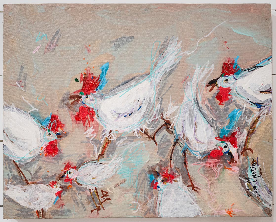 Revival. Jude Martin - Chickens Flustered